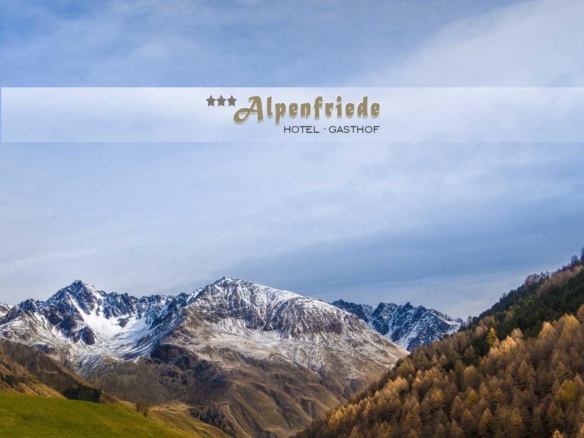 Hotel Alpenfriede Curon Venosta Exterior foto